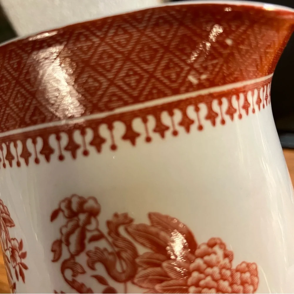 Spode England Fine Stone Fitzhugh Transferware Milk Jug Pitcher 5.25